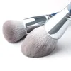 MyDestiny Azurblaues 11-teiliges Make-up-Pinsel-Set, superweiche Fasern, hochwertige Gesichts-, Augen-, Foundation-, Lidschatten- und Puderpinsel 240220