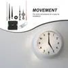 Clocks Accessories Radio Controlled Clock Movement Watch Machine Replacment Mechanism Hand Silent Wall