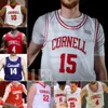 Баскетбол Custom Cornell Big Red 0 Эван Уильямс 1 Назир Уильямс 2 Ян Имегву 3 Райан Киачян 5 Джейкоб Бекклс 10 Мужские женские молодежные майки Хайдена Фрэнсона