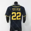 Camisa de beisebol Yelich Jackson Chourio Willy Adames Brice Turang Jeferson Quero Garrett Mitchell Joey Ortiz William Contreras Yount Jones Sanchez Misiorowski