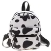 Sacs d'école 2024 Mini sacs à dos pour femmes tendance en nylon femme impression animale petit sac à dos féminin pour adolescentes filles sac à dos