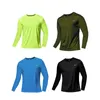 Quick Dry Breathable TShirt Sports Tops Training Clothes Long Sleeve Mens Autumn Running Gym Accessories Men Fitness 240219