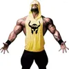 Herren-Tanktops, Baumwolle, Kapuzenpullover, Workout, Fitnessstudio, Oberteil, Herren, ärmellos, Sportbekleidung, Stringer, modische Kleidung, Bodybuilding, Unterhemden, Fitnessweste