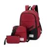 SHUJIN New 3 Pc set Anti Theft Backpack Men Women Casual Backpack Travel Laptop School Bags Sac A Dos Homme Zaino248N