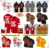 Maillot de football américain chefs Patrick Mahomes Travis Kelce Isiah Pacheco Clyde Edwards-Helaire Rashee Rice Nick Bolton Drue tranquille Justin Reid Chris Jones 4X