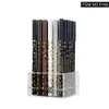 36Pcslot Wooden Eyeliner Pen Makeup 6 Colors Matte Natural Pencil Waterproof Long Lasting Eye Cosmetic P165 240220