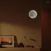 Ночные светильники YouOKLight Новинка светодиодный настенный светильник Moon с дистанционным управлением