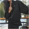 Yoga Outfit Al Yoga Sweatshirts Double Take Hooded Sweater City Sweat Plover Hoodies Man And Women Warm Loose Jogger Sportswear Casual Dh1Hq