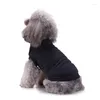 Ropa para perros Color puro Camisas en blanco Camisa para cachorros Ocio suave Chaleco para gatos Ropa para perros pequeños y grandes Ansiedad Verano