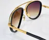Moda top designer homens mulheres óculos de sol luxo vintage piloto forma óculos de sol verão clássico estilo vanguardista óculos anti-ultravioleta vem com estojo