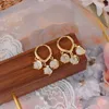 Dangle Earrings MOPAI Delicate Opal Little Balls Drop For Women Elegant High-quality Gold Color Alloy 2024 Fashion Jewelry