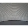 wholesale Tente gonflable personnalisée d'igloo de dôme de chapiteau d'étape 10mD (33ft) Bâtiment de maison de salon commercial Luna Disco avec ventilateur à gonflage continu