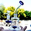 1pcs 14mm Joint femelle verre Bong barboteur fumer tuyau d'eau coloré matrice Perc percolateur barboteurs cendrier Bongs avec tuyau de brûleur à mazout en verre mâle 4 styles