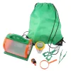 Fornisce 7 kit cattura insetti per bambini, contenitore per insetti, lente d'ingrandimento, set da gioco educativo scientifico per avventure escursionistiche, regalo di Natale