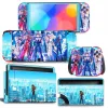 Gevallen Stickers Volledige Set Voor Nintendo Switch OLED Accessoires Anime Stickers Transparante Beschermhoes Voor Schakelaar OLED Console Games