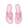 Tory Sandals Famous Designer Women Miller Slides Flip Flops Pink Black Brown Luxury Leather Burches Sandal dhgate【code ：L】Slippers bracelet