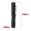 Flashlights Torches Pen Torch Super Small Mini XPE-R3 LED Lamp Belt Clip Light Pocket With Holster