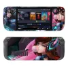 Hüllen Anime-Cartoon-Figuren für Steam Deck-Konsole, schützende Hautaufkleber, PVC-Stream-Deck-Spielekonsole, Vinyl-Abdeckung