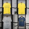 23 24 Al Nassr FC Soccer Jerseys Ronaldo 2023 2024 Home Yellow Away Cr7 Gonzalo Mane Martinez Talisca Dames Fans Player Versie Men Kids Kit voetbal Shiirt al-Nassr