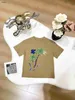 Luxury baby T shirts Coconut Tree Pattern child Short Sleeve top Size 100-150 CM designer kids clothes cotton boys tees 24Feb20