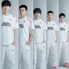 Byxor lol lpl blg casual last byxor älg xun bin wbg theshy xiaohu vit esport team uniform jogger homme märke harem byxor