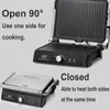 BBQ Electric Contact Grill Waffle Maker Griddle and Panini Press Kitchen Billa Billa Bezdomna Sonifer 240223