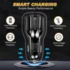 Car Charger Adapter PD20W + QC3.0 Dual Type C USB Fast Charging Port