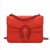 Sprzedaj torebki Torebka łańcucha Hig Quality Sac A Główna skórzana torby posłańcowe dla kobiet dla kobiet na ramię Baga Modna torba 295J