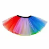 Stage Wear Women's Tutu Skirt Mesh Adult Ballet Puffy Girls Denim Suede Skirts For Women