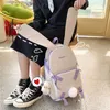 School Bags Japanese Women Bag Kawaii Ear Backpack Lady With Hairball Teenage Girl Lovely Lolita Shoulder High Capacity