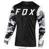 Fox Racing Shirts Sufix Fox Mtb Road Jerseys Motocross Shirt Men Breadabele mountainbike MTB Racing met lange mouwen