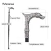 Big Teeth Wolf Fashion Walking Stick Decorative Vampire Cospaly Vintage Party Fashionable Walking Cane Halloween Crosier 93cm