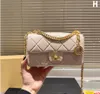 حقائب الكتف عالية الجودة للنساء سلسلة مصممة مصممة حقيبة يد محفظة