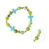 Strand Vintage Bracelets Stackable Bead Friendship Couple Bracelet Religious Gift For Women Man