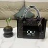 Tous Bag Designer Tote Bag Patent Leather Handbag Vernis Embossed Crossbody Bag Top Mirror Quality Metal Shoulder Bags Removable Strap Tote Purse