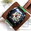 2023 Top luksusowy luksusowy marka męska zegarek dla najnowszego stylu Automatyczne wielofunkcyjne wodoodporne światło
