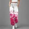 Calças femininas mulheres primavera e verão em roupas casuais esporte jogging sweatpants streetwear para senhoras femininas