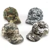 Cappellini da baseball militare mimetico tattico soldato dell'esercito combattimento paintball regolabile estivo snapback cappelli da sole uomo donna