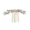 Hair Clips Jewelry Wedding Comb Stable Grip Marriage Accessory For Thick Curly Styling Decoration