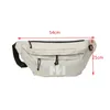 Taille Taschen Große Kapazität Frauen Tasche Leinwand Große Fanny Pack Leuchtende Unisex Gürtel Hip Hop Crossbody Brust Mode Banane Geldbörse