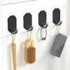 Hooks 10/1Pcs Self Adhesive Stainless Steel Hook Kitchen Bathroom Organizer Hanging Household Coat Storage Hanger Rack Wall