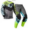 2022 MX Dirt Bike Gear Set Dirt MoFox 180 Peril Jersey Pantaloni Combo Kit da uomo Moto Offroad Cycling Adulto Nero Abito bianco