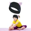 Kids' Bluetooth headphones, Sleep headband with microphone headset stereo, foldable kids' headphones decorated with stylish air conduction Bluetooth headphones