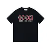 2024 new Mickey letters printed short sleeve designer GGity fashion T-shirt brand spring summer men's and women's trend pure cotton T-shirt