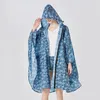 Regenjassen Yuding Volwassen Rits Poncho Regenjas Buiten Lichtgewicht Fietsrugzak Wandelen Bedrukt Ontwerp Unisex Extra Waterdicht