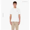 Polos masculinos 2024 verão polo camisa casual versão coreana do t-shirt moda algodão oversized homens mulheres mesmo item tops