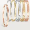 Bracelet de créateur de luxe à la mode charmante femmes bracelet en acier titane marque bracelet femmes saint valentin designer bijoux cadeau classique