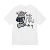 Nueva camiseta de manga corta para hombres y mujeres, camiseta de verano para hombres en blanco y negro, suelta 270g