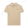 Polos masculinos 2024 verão polo camisa casual versão coreana do t-shirt moda algodão oversized homens mulheres mesmo item tops