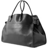 Designer Tote Bag Cowhide the Row Bag Margaux 15 stor kapacitet handväska pendlare tygväska kvinnors väska gmuf